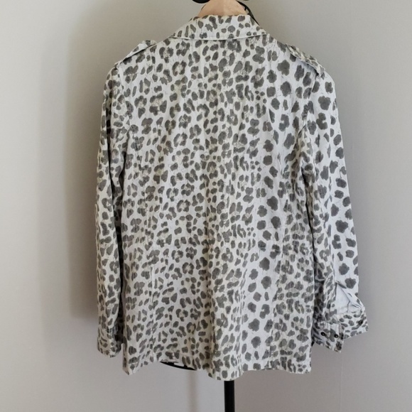 Lily Aldridge for Velvet Animal Leopard Jacket P - Picture 5 of 6